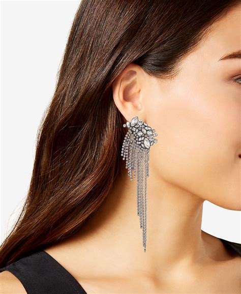 givenchy crystal fringe|Givenchy 4G Liquid Fringe Crystal Earrings .